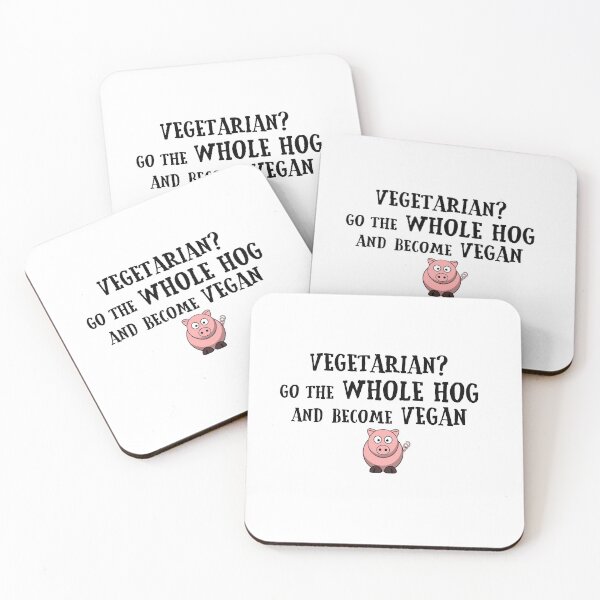 Item preview, Vegetarian? Go The Whole Hog.. designed and sold by SilentVice.