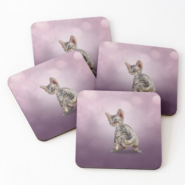 Item preview, Drawing cat Cornish Rex designed and sold by bonidog.