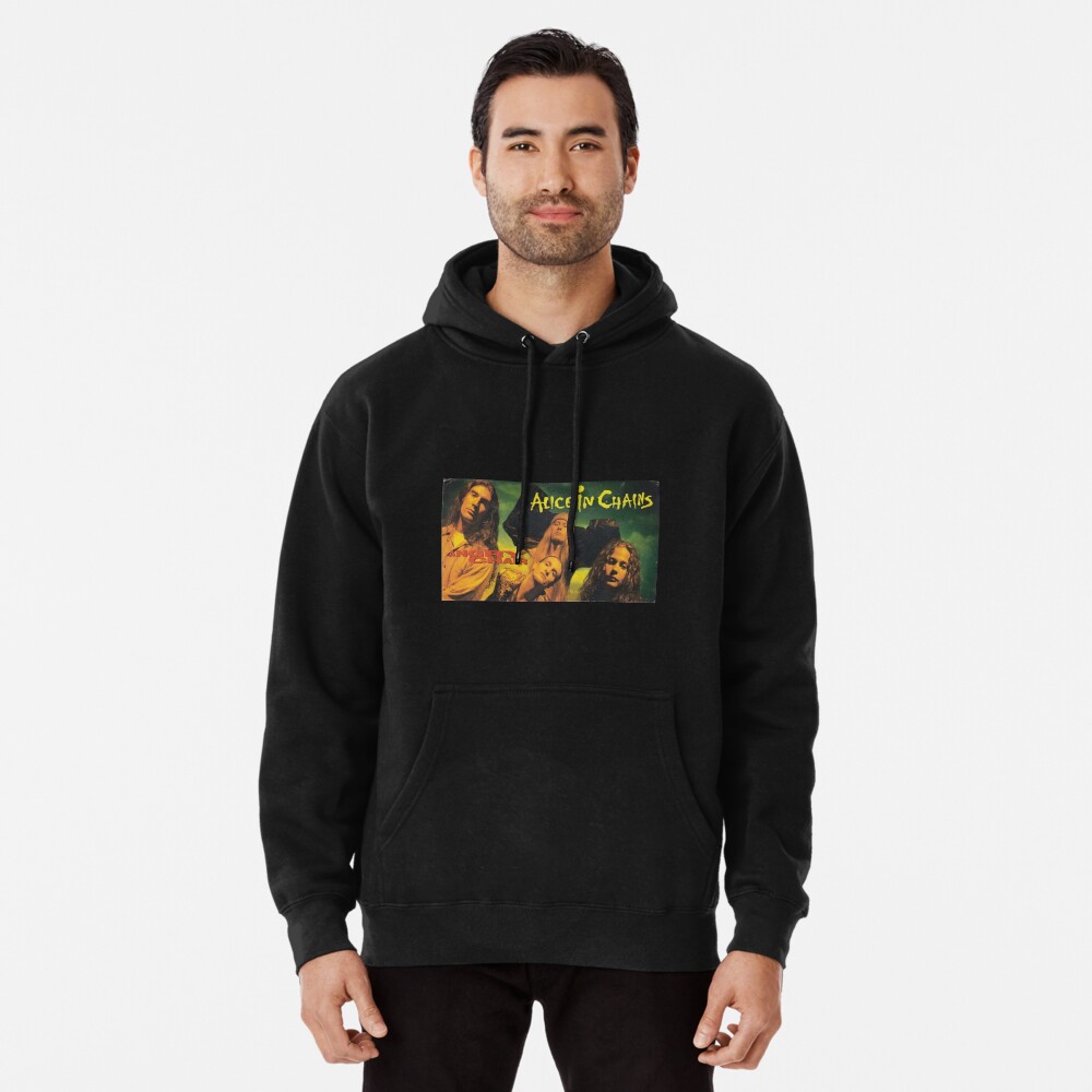 alice in chains zip hoodie