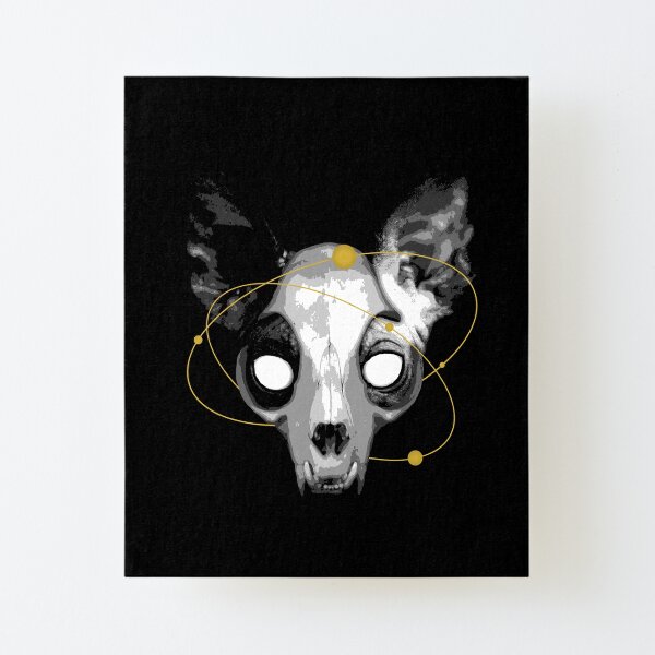The Lord of Death Canvas Mounted Print