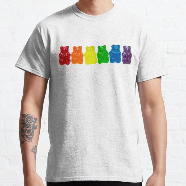 Rainbow Of Gummi Deliciousness Classic T-Shirt