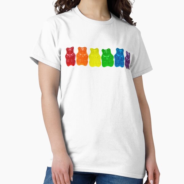 Rainbow Of Gummi Deliciousness Classic T-Shirt