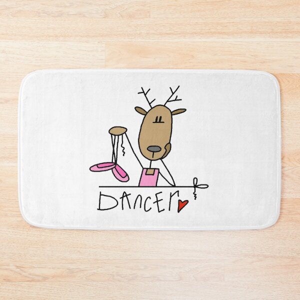 Item preview, Dancer Reindeer Funny Christmas Holiday designed and sold by peacockcards.
