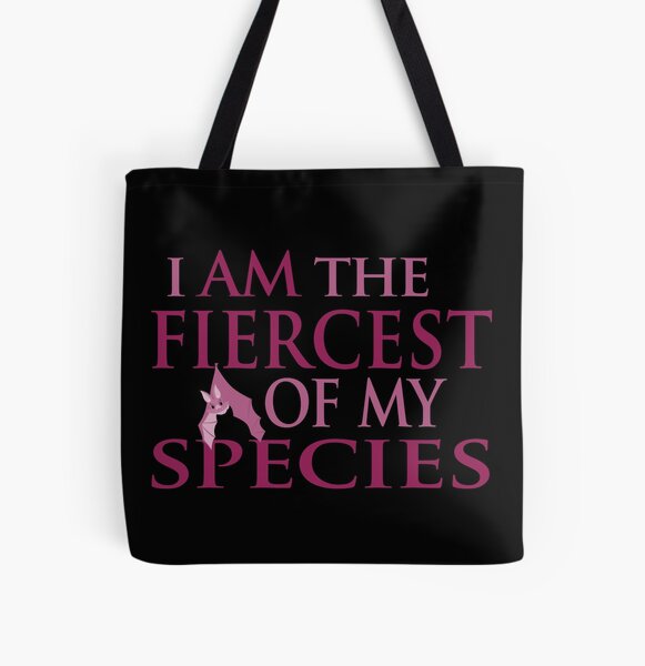 Fiercest of all creatures! All Over Print Tote Bag