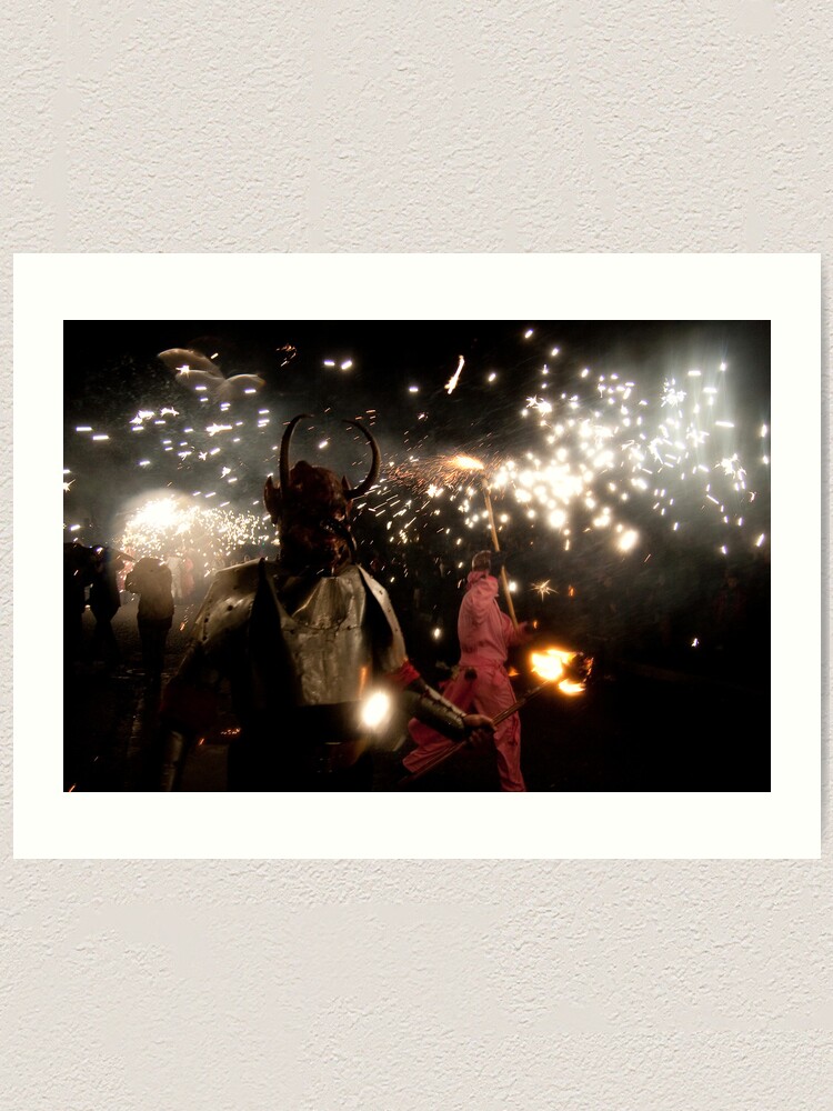 Alternate view of Here be monsters... Art Print