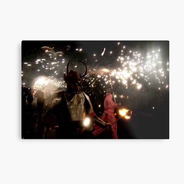 Here be monsters... Metal Print