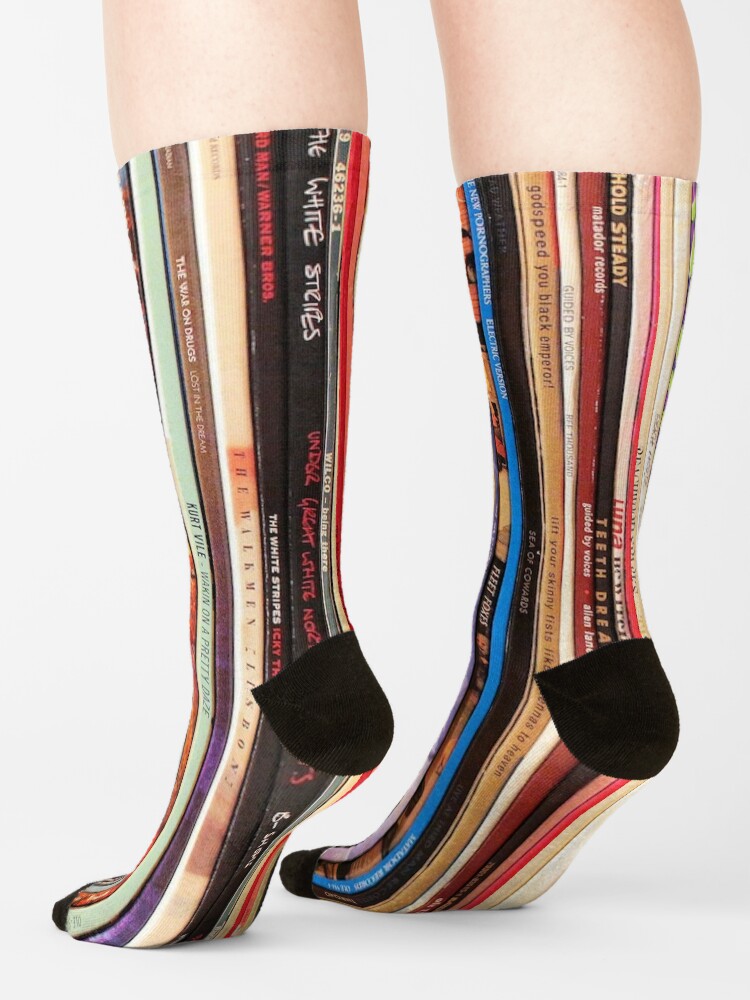 Alternate view of Indie Rock Vinyl Records Socks