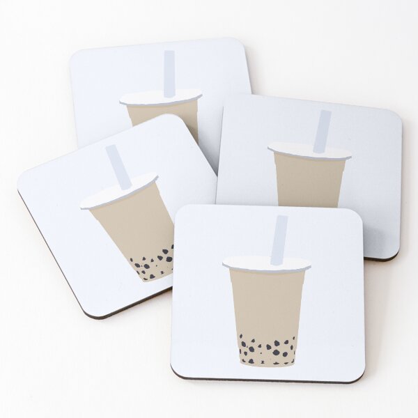 Item preview, coffee boba with a blue straw designed and sold by victoriabr-.