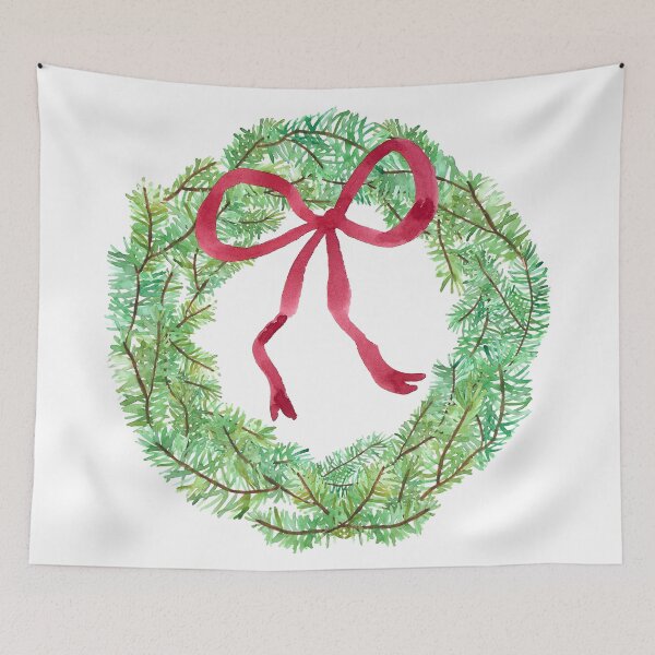 Item preview, Watercolor Wreaths designed and sold by Gardenia Watercolors.