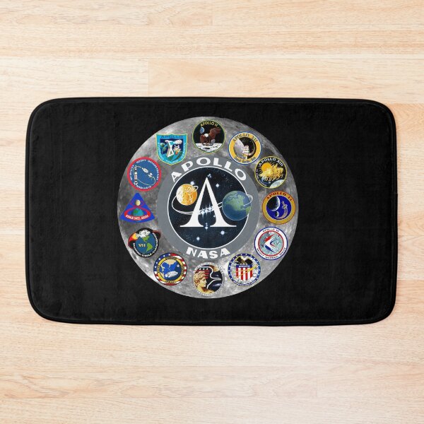 Item preview, Apollo Mission Composite Logo designed and sold by Nikki SpaceStuffPlus.
