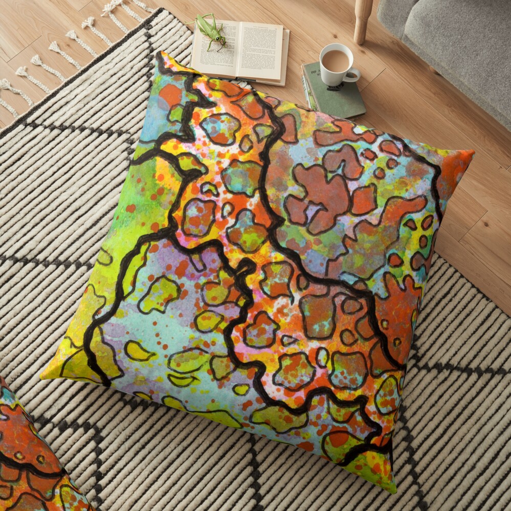 13, Inset A Floor Pillow