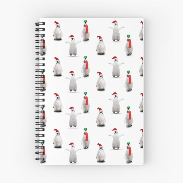 Item preview, Cute Christmas party Penguin chicks wearing hats designed and sold by ArdeaOnline.