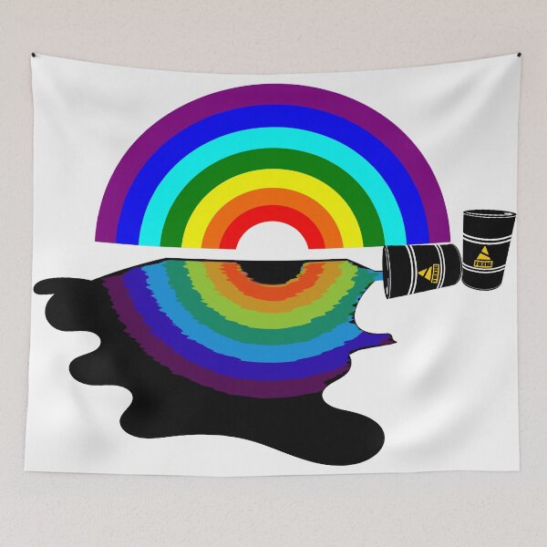Item preview, Oil slick Rainbow designed and sold by Pollylitical.
