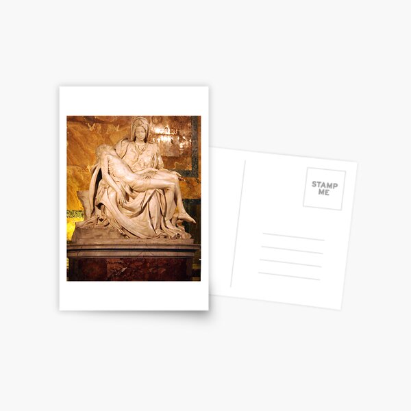 Michaelangelo's Pieta Postcard