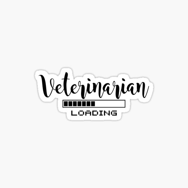 Carga veterinaria Pegatina