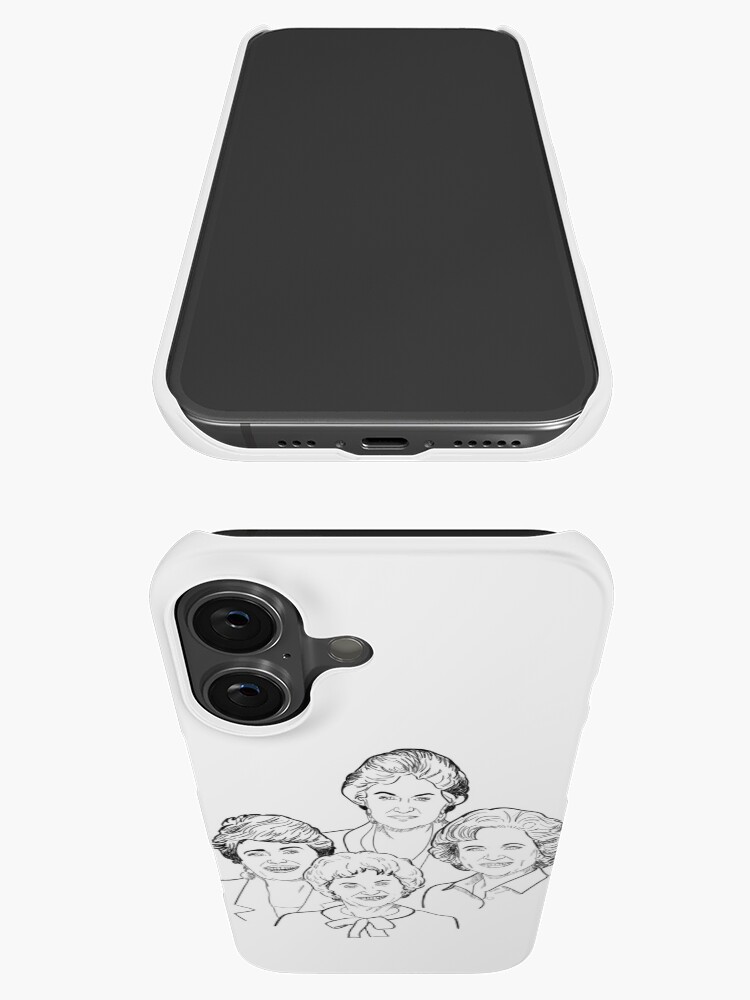 Thumbnail 3 of 4, iPhone Case, Golden Girls Sketch designed and sold by kellyoarts.