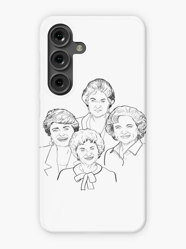 Thumbnail 1 of 4, Samsung Galaxy Phone Case, Golden Girls Sketch designed and sold by kellyoarts.