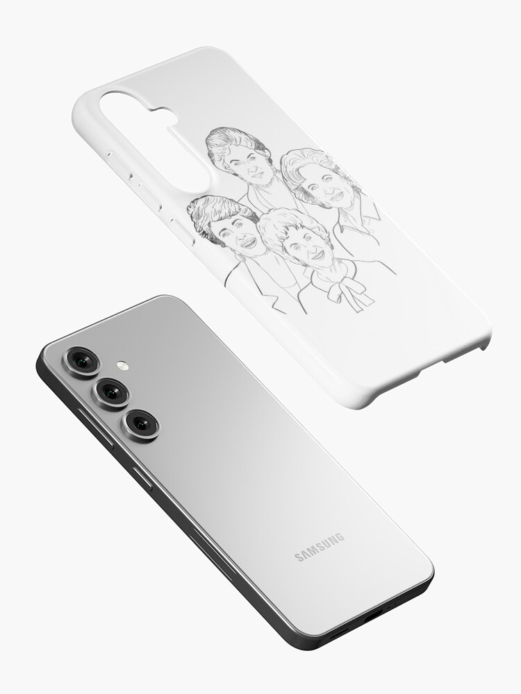Thumbnail 2 of 4, Samsung Galaxy Phone Case, Golden Girls Sketch designed and sold by kellyoarts.
