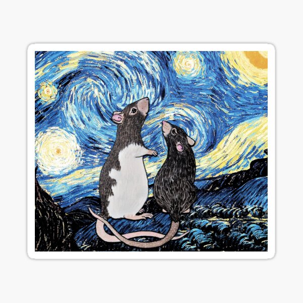 Item preview, Version 1 "From the Heavens... Came a Rat..." designed and sold by ArtistryofTCW.
