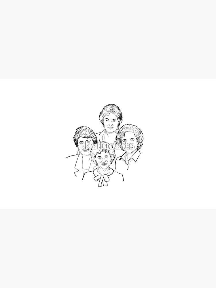 Thumbnail 4 of 4, Coffee Mug, Golden Girls Sketch designed and sold by kellyoarts.