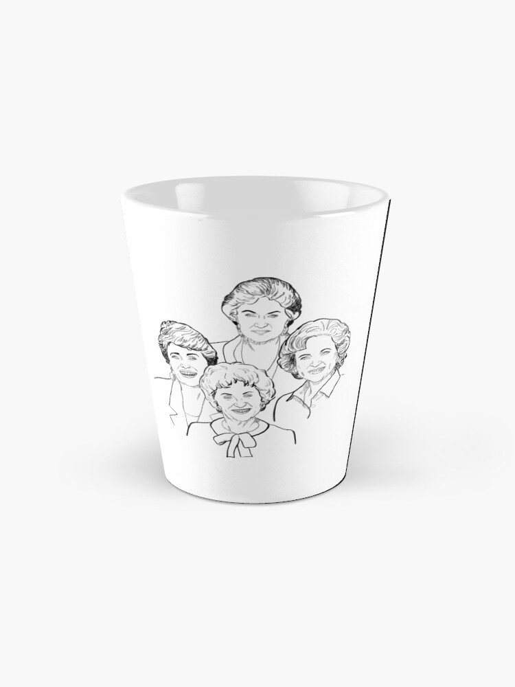 Thumbnail 2 of 4, Coffee Mug, Golden Girls Sketch designed and sold by kellyoarts.