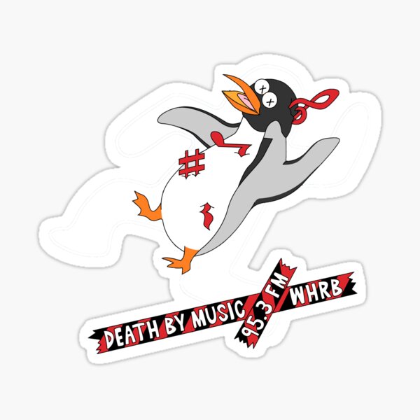 Death by WHRB Sticker