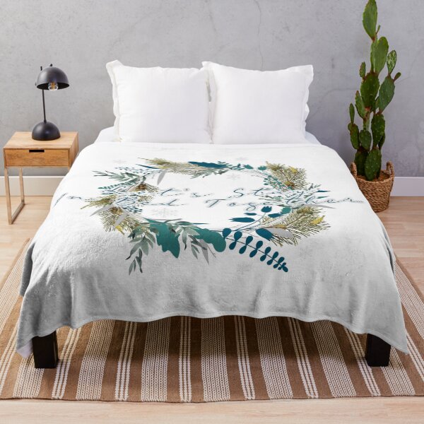 Item preview, Winter Wreath - Let's Stay In Bed designed and sold by MaplewoodMerch.
