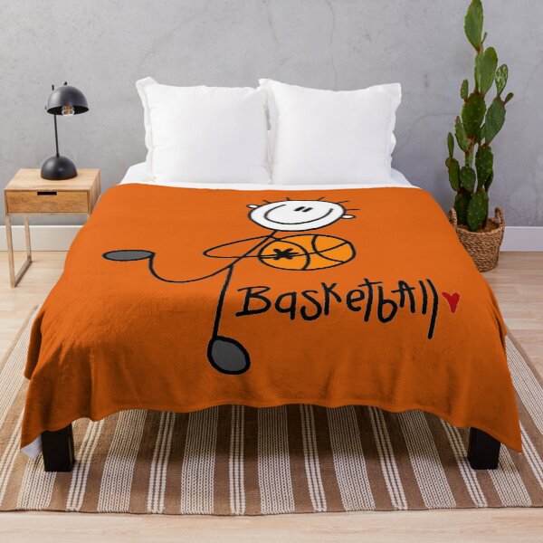 Item preview, Stick Figure Sports Male Basketball Player designed and sold by peacockcards.