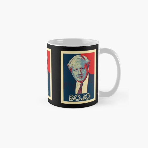 Mug Brexit Bojo PM Boris Johnson I Fought The Law And The Law Won Cup