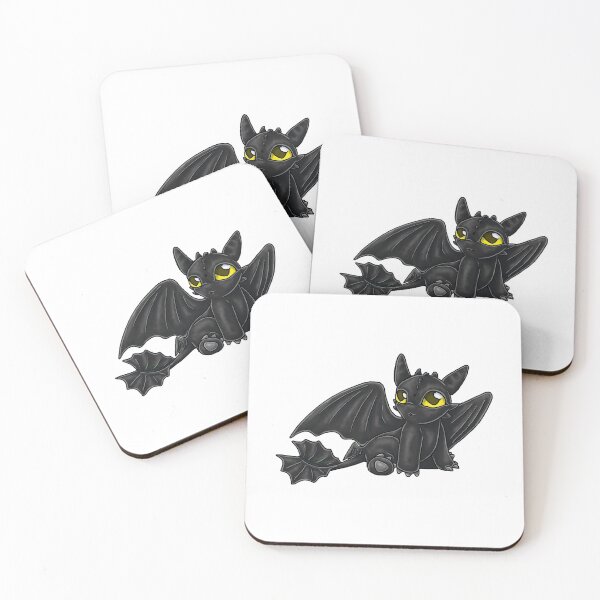 Item preview, Baby Night Fury - Black Sitting designed and sold by hallandhall.