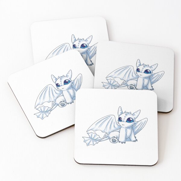 Item preview, Baby Night Fury - White Sitting designed and sold by hallandhall.