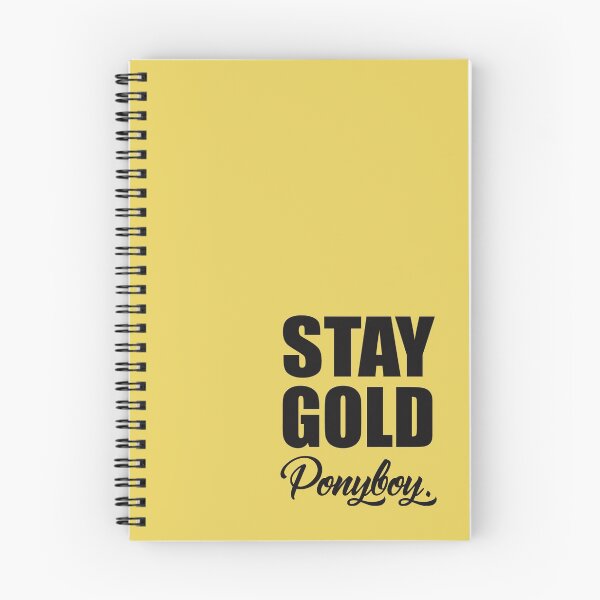 Item preview, Stay Gold Ponyboy designed and sold by mymymagic.
