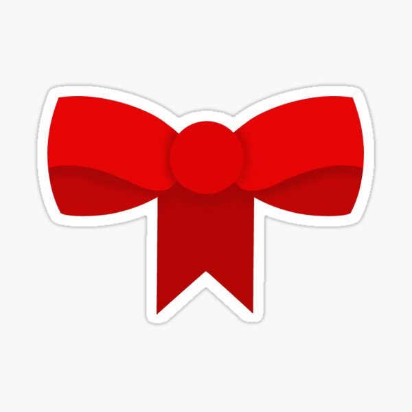 Christmas Bow Stickers