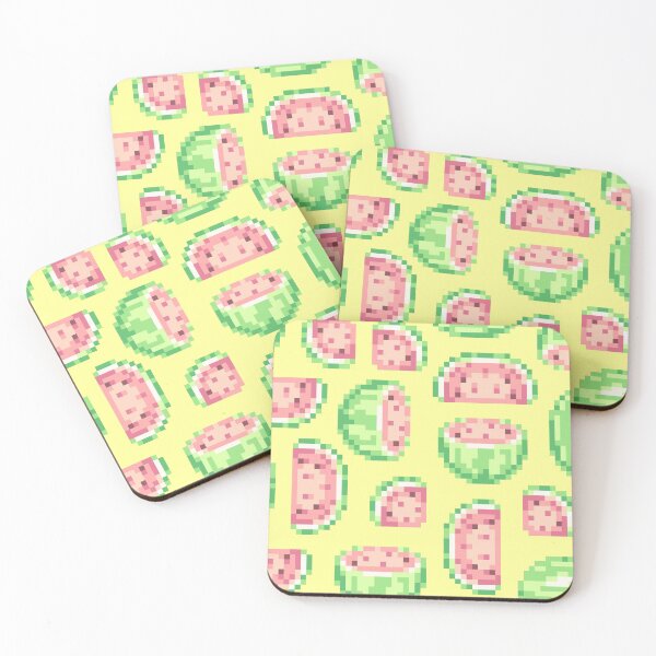 Item preview, Pixel Art Watermelons designed and sold by Hankonen.