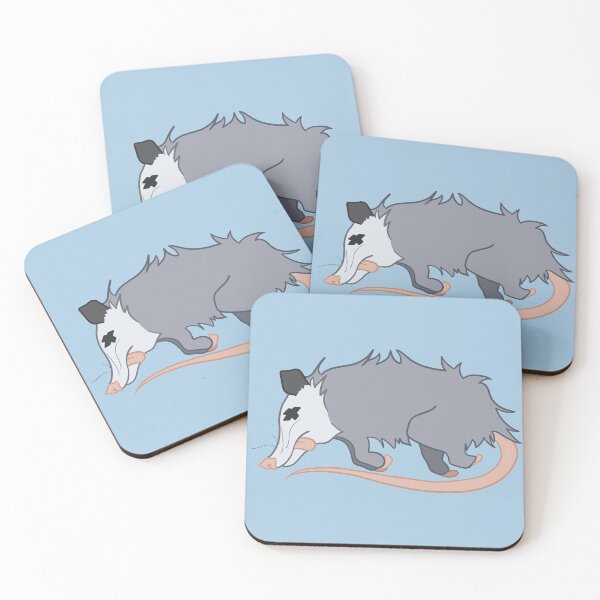 Item preview, cute opossum playing dead :) designed and sold by OtherKnee.