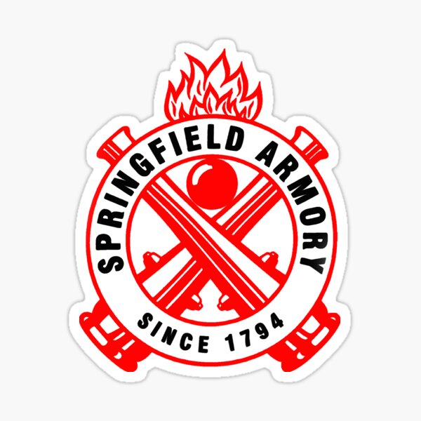 Symbole du manège militaire de Springfield Sticker