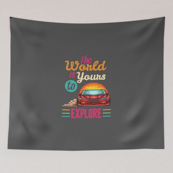 Item preview, The World Is Yours To Explore designed and sold by flipper42.