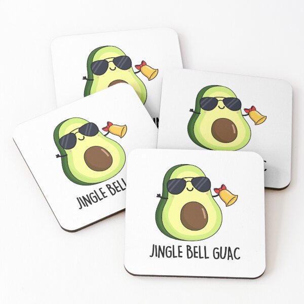 Item preview, Jingle Bell Guac Christmas Funny Guacamole Puns  designed and sold by punnybone.