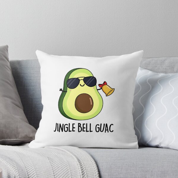 Item preview, Jingle Bell Guac Christmas Funny Guacamole Puns  designed and sold by punnybone.