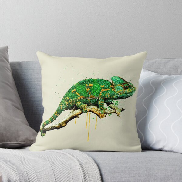 Item preview, Veiled Chameleon Watercolor Reptile Owner designed and sold by JRRTs.