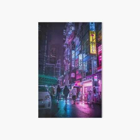 Item preview, Cyberpunk Anime Aesthetic in Tokyo Japan designed and sold by TokyoLuv.