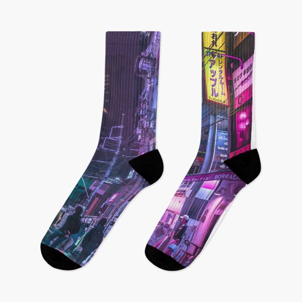 Item preview, Cyberpunk Anime Aesthetic in Tokyo Japan designed and sold by TokyoLuv.