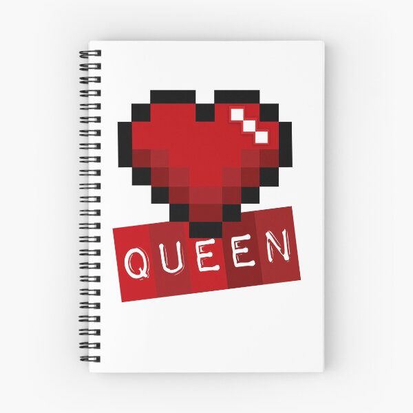 Aperçu de l'œuvre Gamer Queen Pixelated Heart créée et vendue par umeimages.