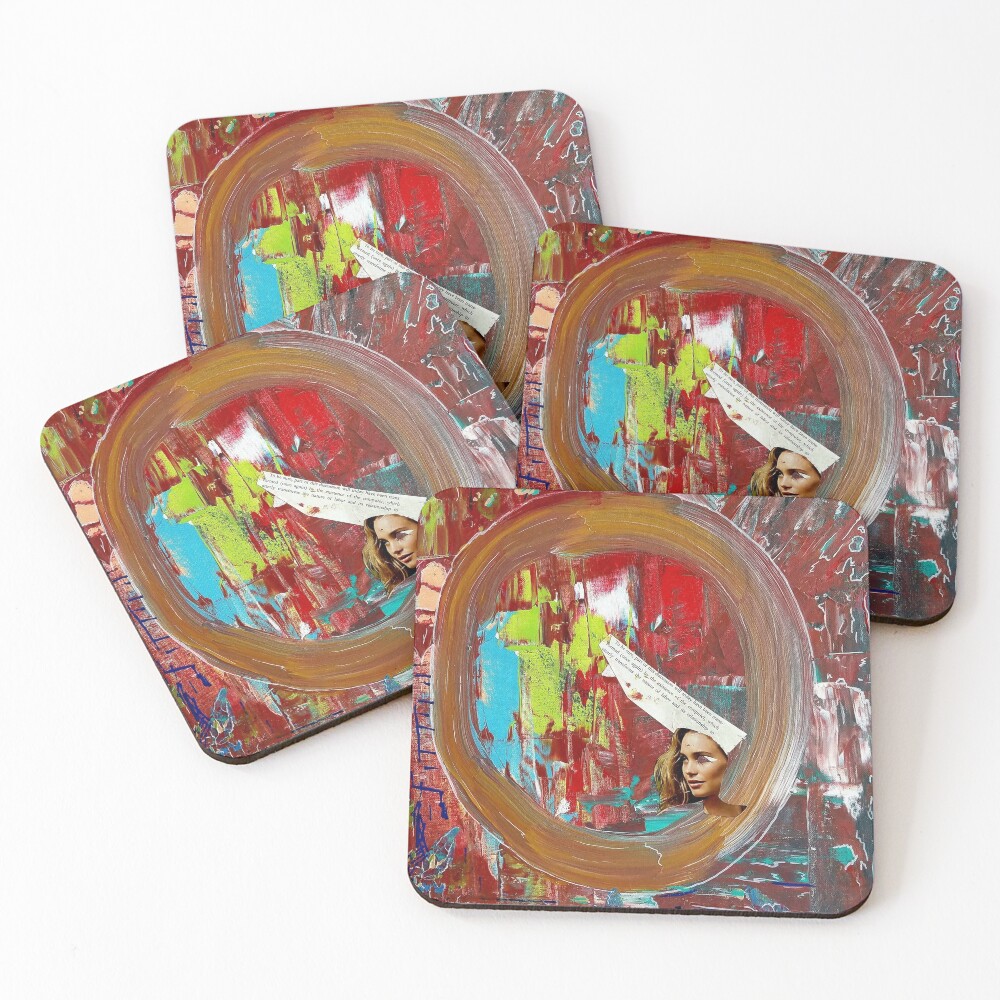 Item preview, Coasters (Set of 4) designed and sold by ARTofDIRT.