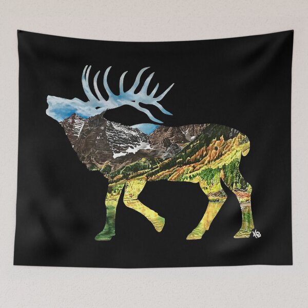 Item preview, Elk Painting designed and sold by KayyArkham.