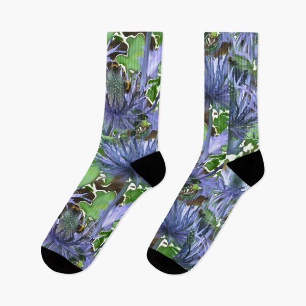 Item preview, Bees Gather on the Thistle designed and sold by MJDiesl.