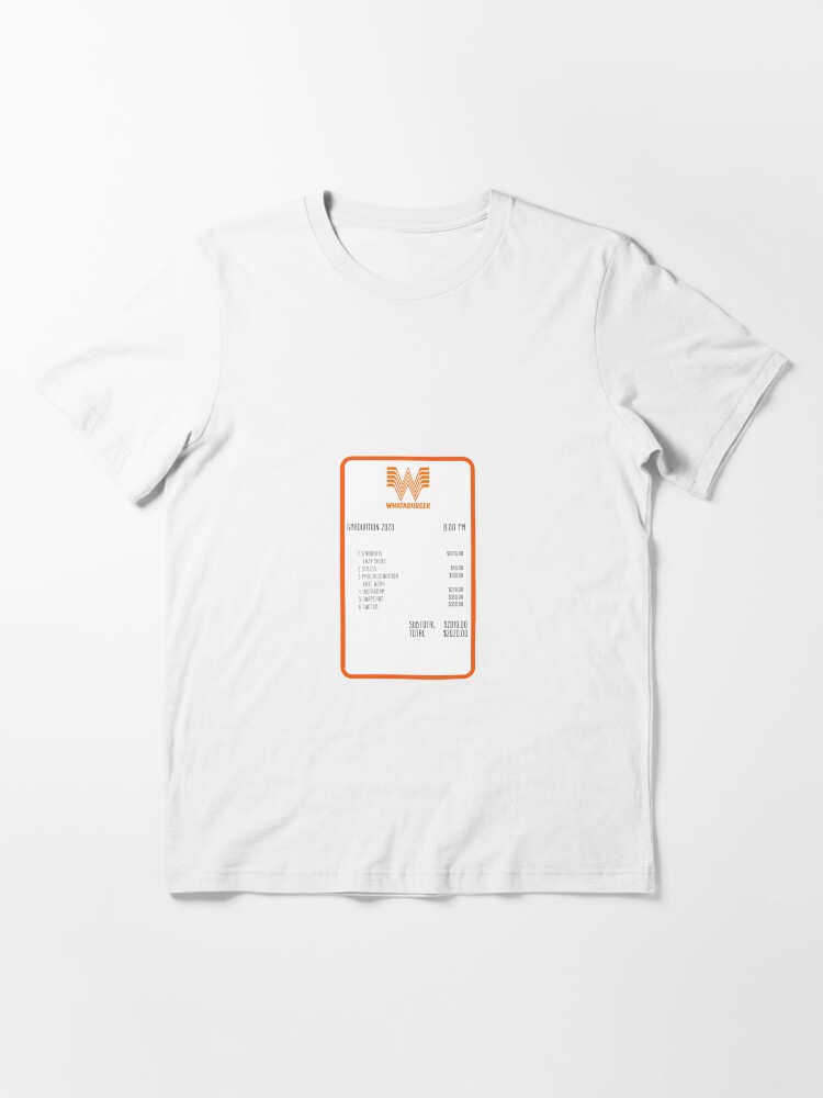 whataburger graduation shirt