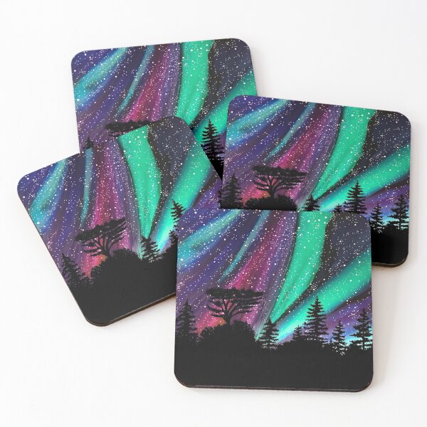 Item preview, "Alaskan Aurora" Aurora Borealis Northern Lights designed and sold by Vera Worthington.