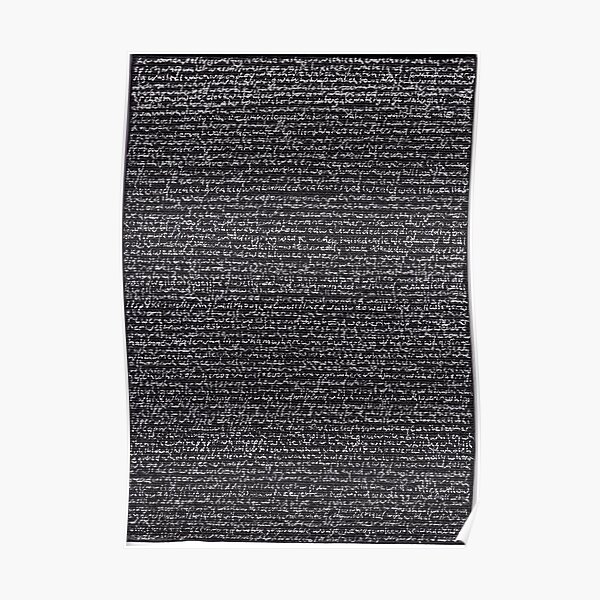 "Dictionary 68" (washerwoman-wood) Poster