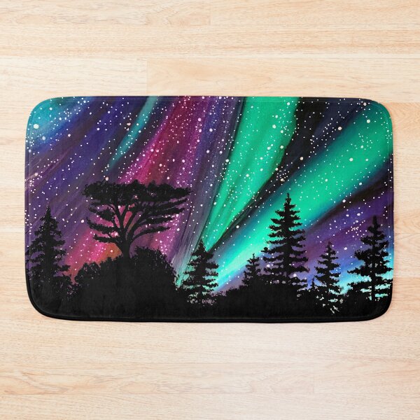 Item preview, "Alaskan Aurora" Aurora Borealis Northern Lights designed and sold by Vera Worthington.